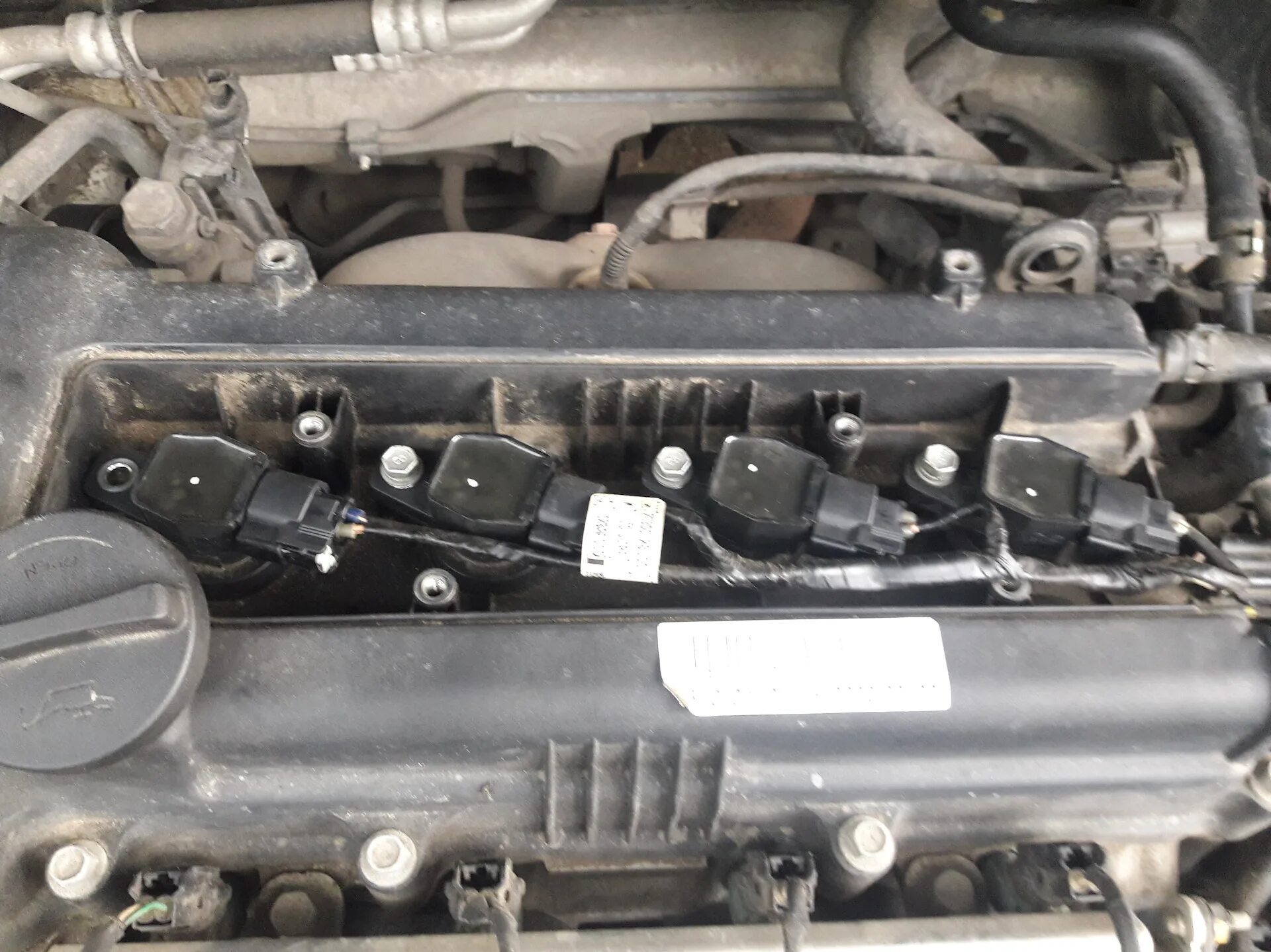Установка поршня в ВМТ положение Hyundai Solaris (RB), 2010 - 2017 г.в.