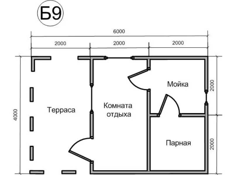 Каркасная баня 4х4 проект с размерами Планировка бани 5х4 фото, видео