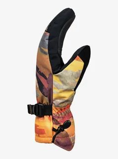 Сноубордические перчатки и варежки quiksilver