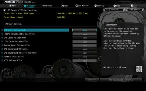 Target configuration