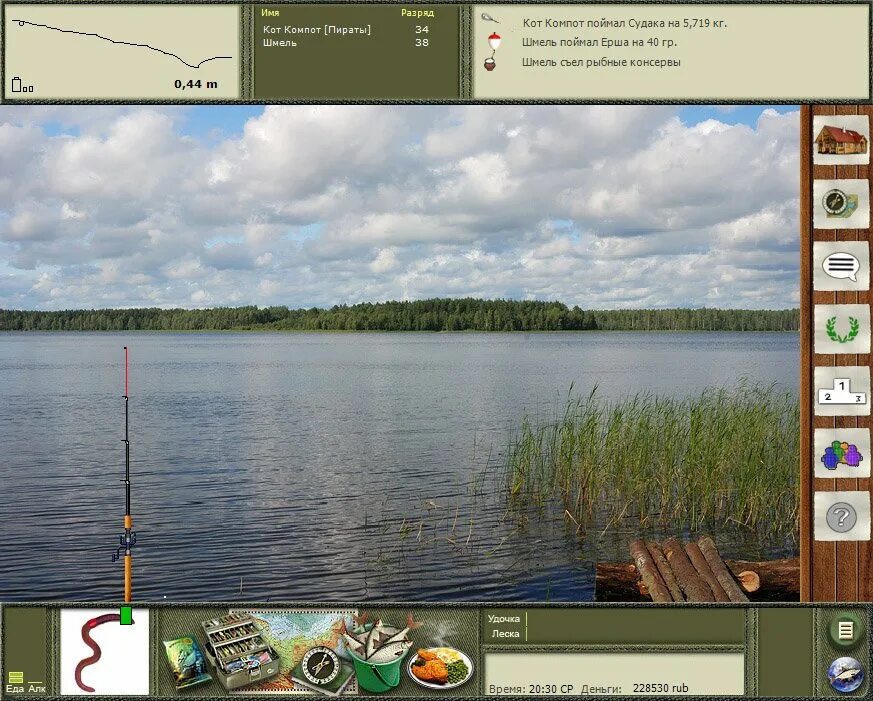 Русская рыбалка на андроид без интернета