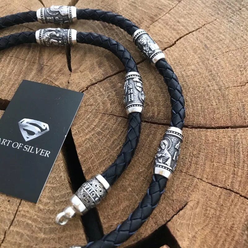 шнурок гайтан с рунами. гайтан с серебряными вставками и замком. гайтан с серебряными вставками мужской. ип виноградов кожаный шнурок. гайтан с серебряными вставками и крестом.