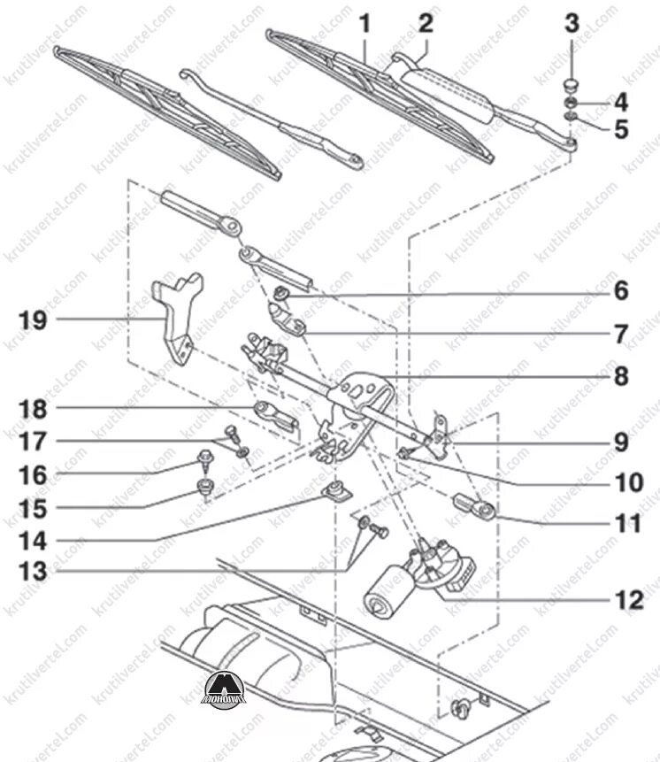 Как снять дворники ауди а6 "Дворники" начали медленнее работать Audi A4 (B5), 1,8 л, 2000 года своими рук