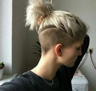 Стрижка виски и затылок