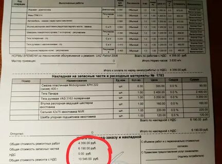 Нормы времени уаз