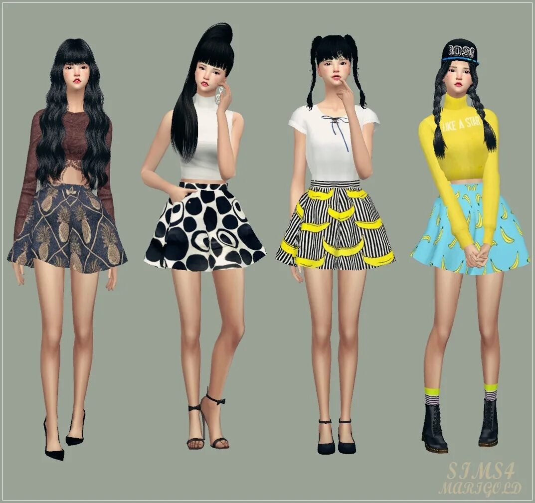 Marigold SIMS 4. Модные Наряды в симс 4. Симс 4 первые Наряды. +Oxford SIMS Marigold SIMS 4 юбка. Мод на предметы в симс 4