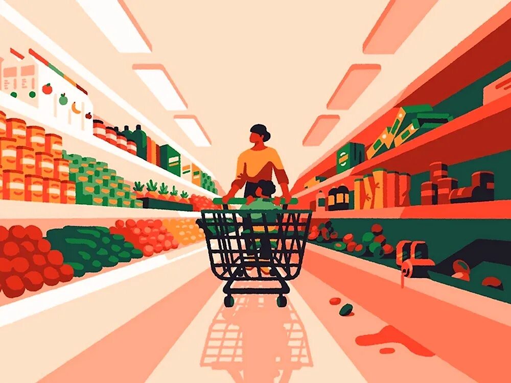 Магазин фон. Иллюстрации продуктов. Витрина продуктового магазина. Витрина магазина продуктов для дошкольников. Продуктовый магазин для детей.