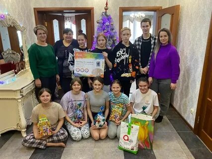 Поздравили многодетные семьи