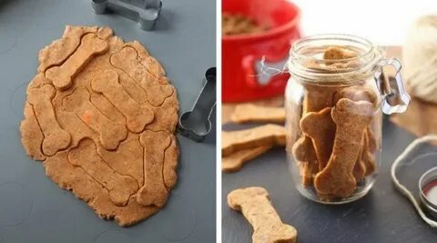 Печенье для собак из печени