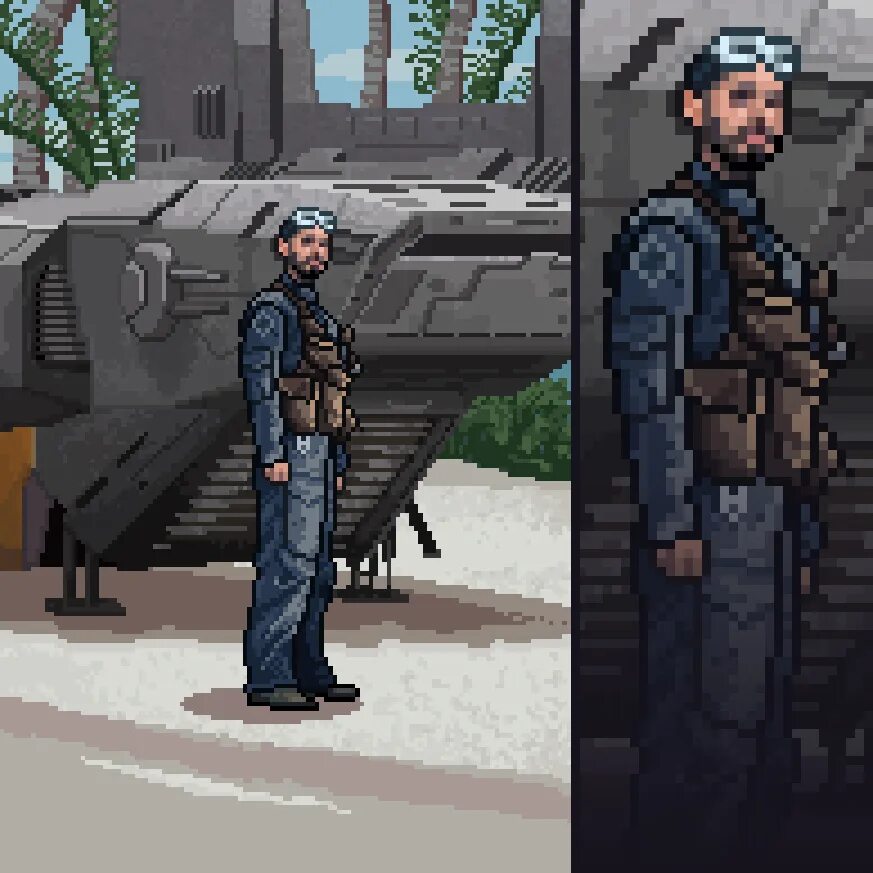 Gangs wars pixel shooter rp