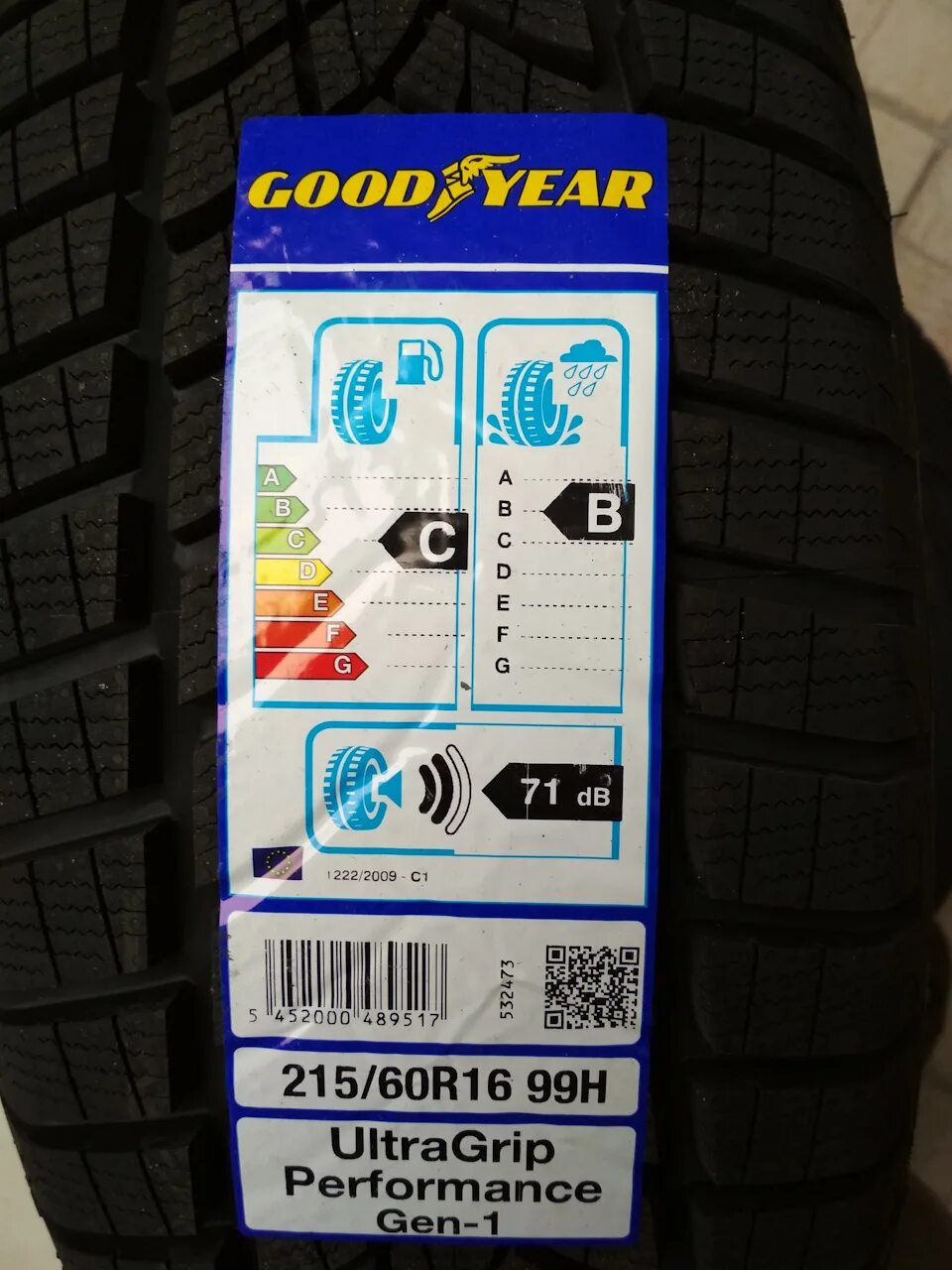 Goodyear ULTRAGRIP Performance Gen-1. Goodyear ULTRAGRIP Performance +. Goodyear ULTRAGRIP Performance 2. 215/60*16 99h ULTRAGRIP Performance.