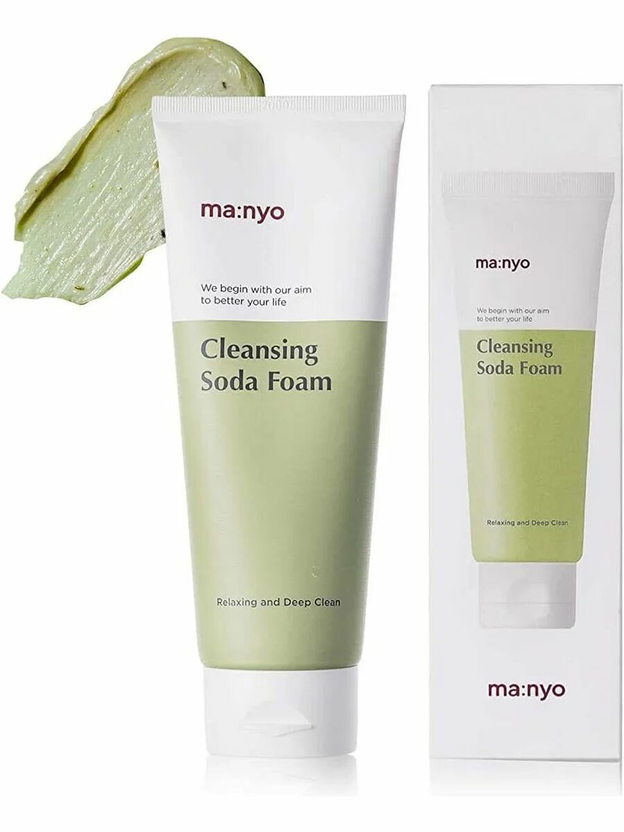 Manyo deep cleansing foam. Manyo factory cleansing soda foam. manyo purifying soda foam. deep pore cleansing soda foam 150ml. manyo soda foam.