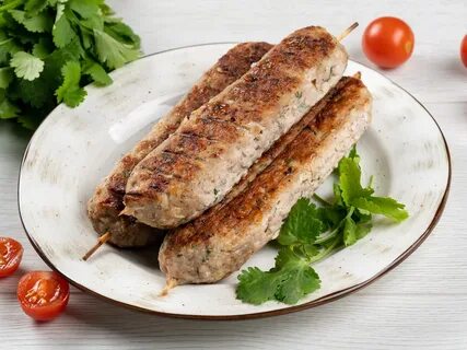 Рецепт куриного люля кебаб на мангале