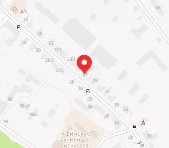 Карта уфы революционная