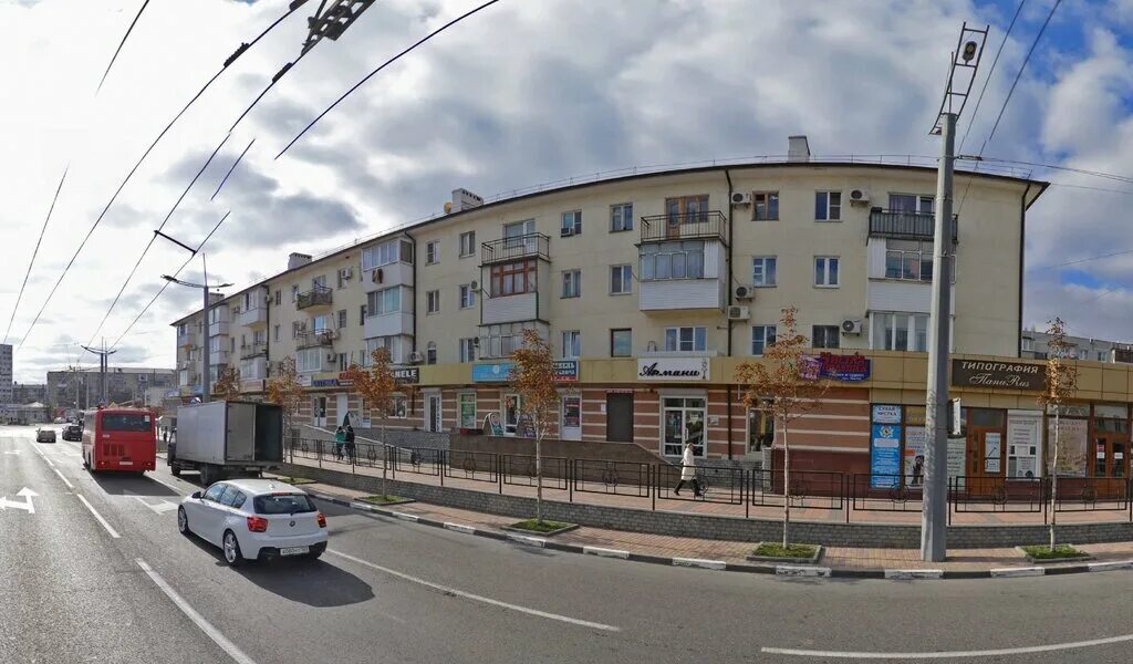 Проспект Ленина, д. 10, г. Новороссийск. Фото, карта, фасад здания