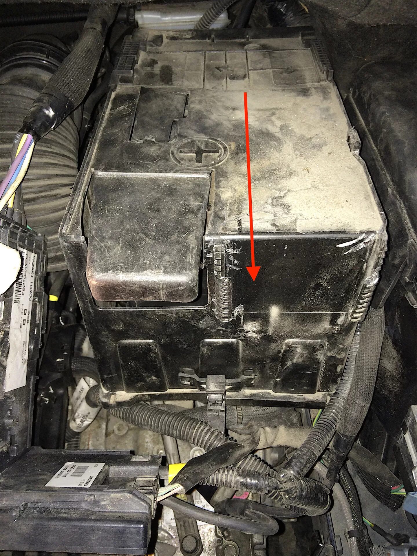 Замена аккумулятора SKODA Octavia A5 Varta C11 12V 53А\ч 500A 553 401 050 как по
