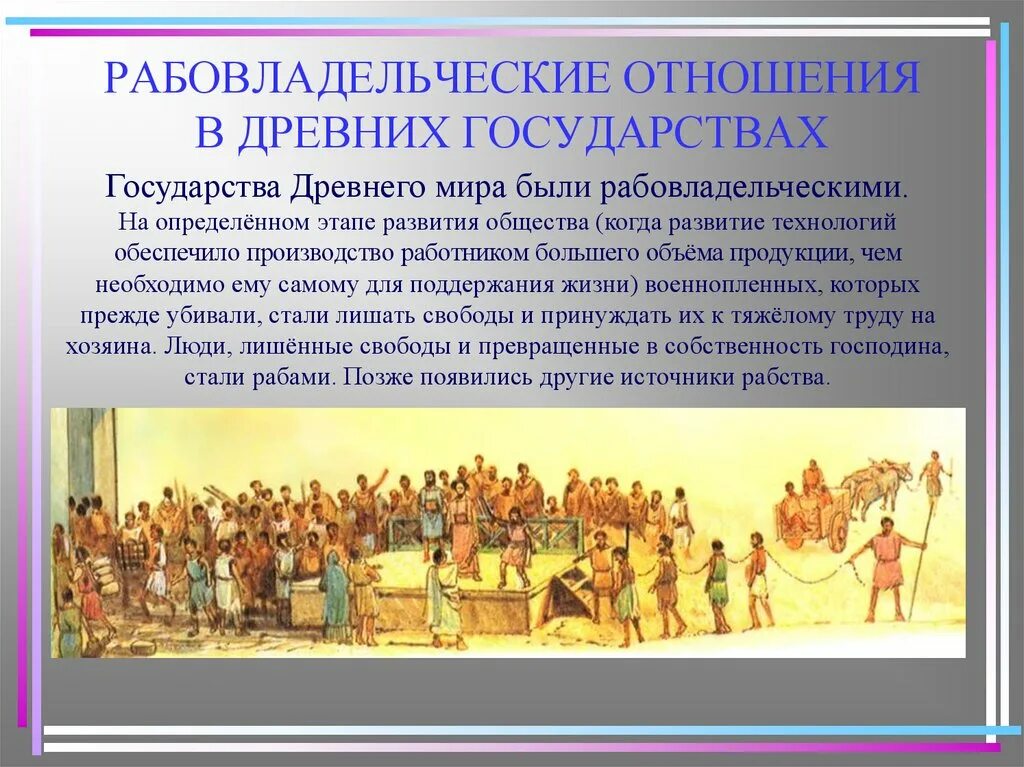 Государство древнего востока история. Классы в рабовладельческом государстве. Появление древних государств. Древнейшие рабовладельческие страны. Зарождение древнего Востока.