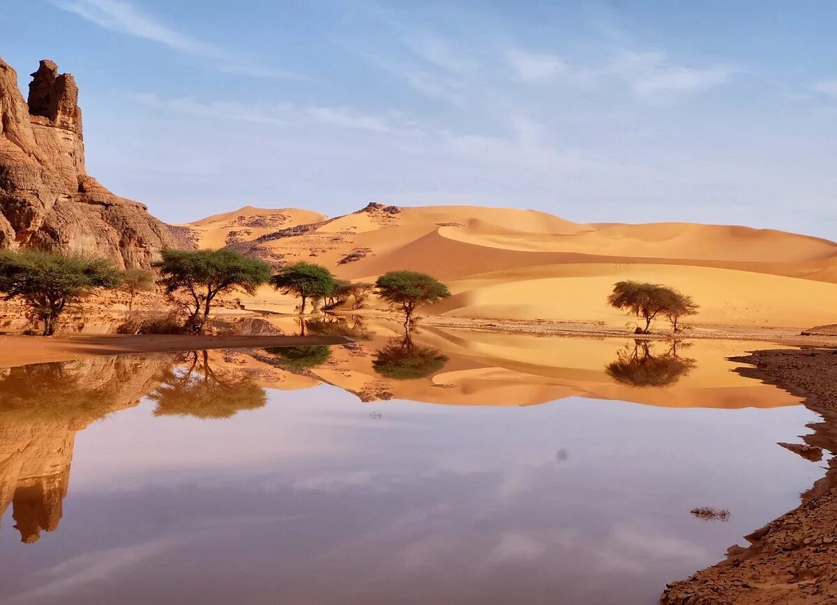 Оазис Эль Голеа Алжир. Пустыня сахара Оазис. Оазис Убари. Озера Убари Ливия.