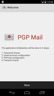 Как открыть pgp на телефоне