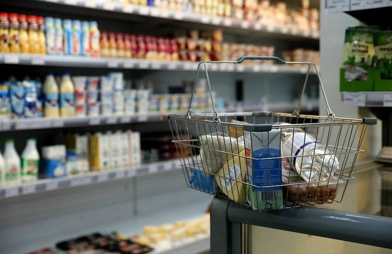 Корзина продуктов. Корзина с продуктами. Продуктовая потребительская корзина. Торговля продуктами питания. Непродовольственные товары питания