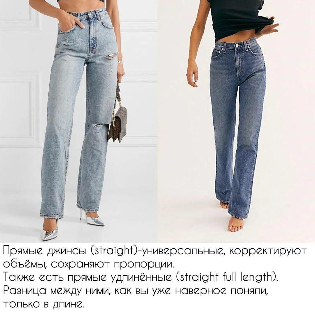 С чем носить джинсы