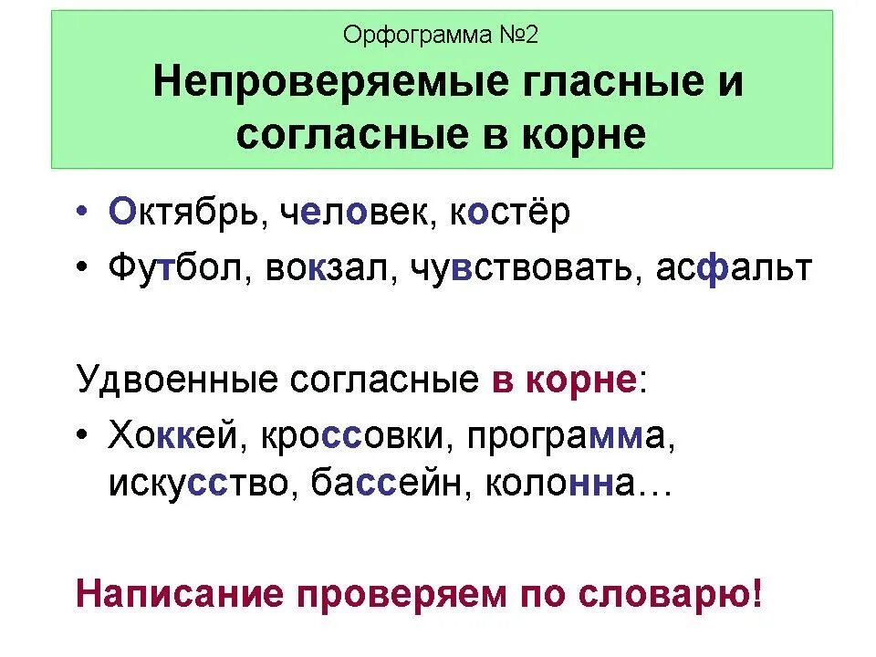 Орфограммы текст 5 класс