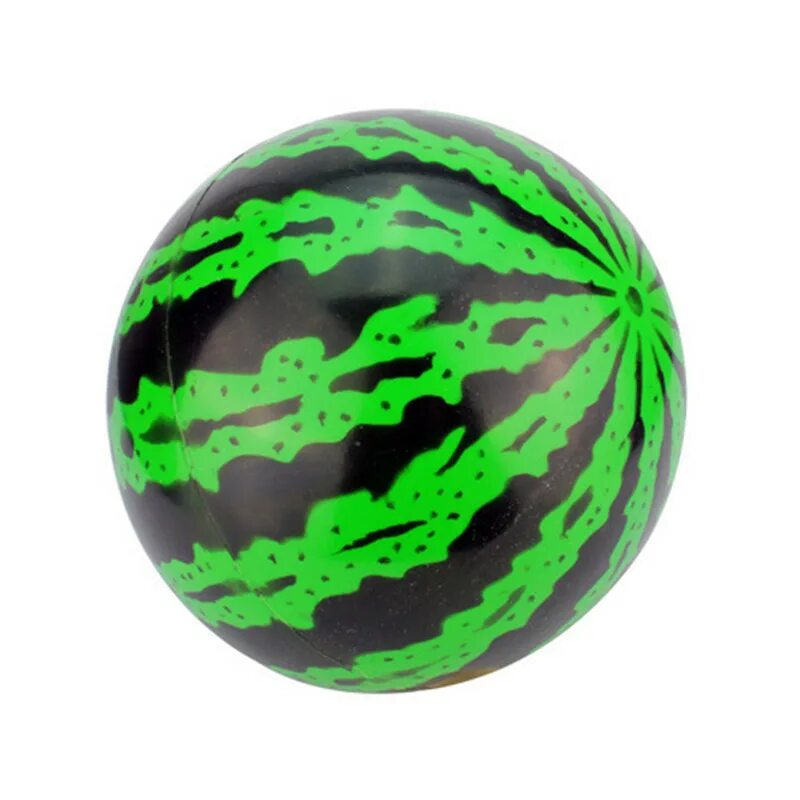 Мяч резиновый 22см Арбуз. Мяч надувной 22см ПВХ (Арбуз.Смайл.цветной). Круглые предметы. Предметы в форме шара.