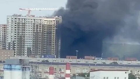 Сгорела новостройка