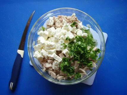 Салат из свинины простой