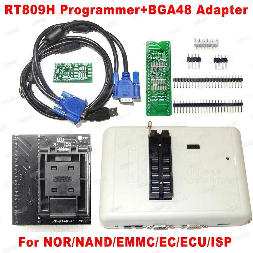 Программатор rt809h. Universal programmer rt809h. rt809h адаптер emmc. bga254 адаптер для rt809h. rt-bga48-01.