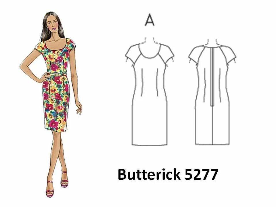 Hedy Designer Dress Sizes 18, 20, 22 PDF Dress Sewing Pattern for Printing at Ho