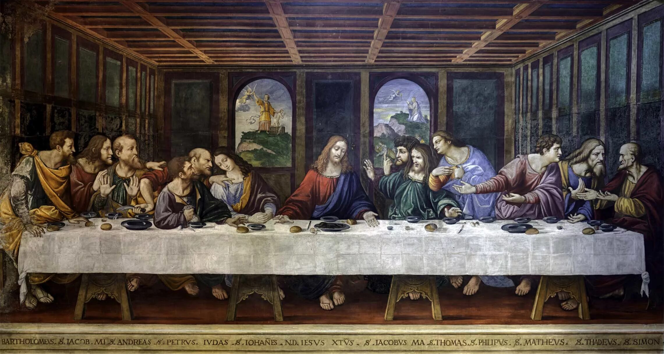 Да винчи вечеря. Тайной вечери Леонардо да Винчи. Тайна вечеря Леонардо да Винчи. Фреска да Винчи Тайная вечеря. The last supper Леонардо да Винчи.