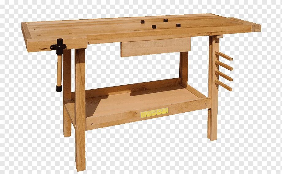 Bank tools. Стол профессиональный toko (5549883) workbench (стол, 1100 мм. X 500 мм.). Столик Carpenter 2601200. Верстак на прозрачном фоне. Стол верстак.