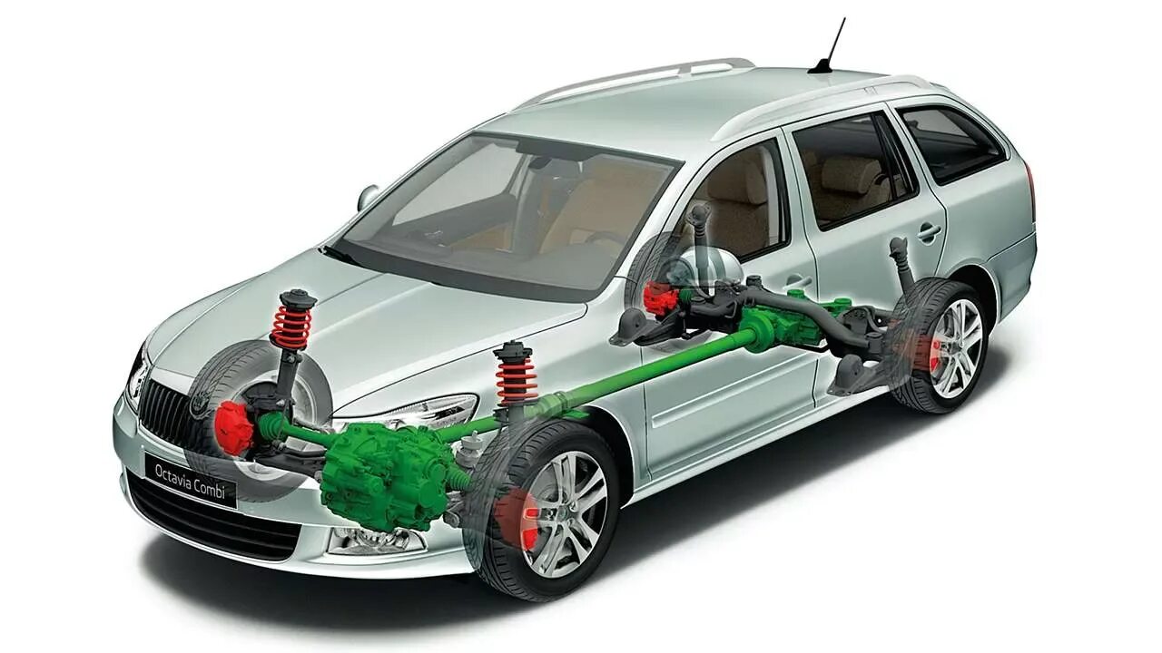 Подвеска Skoda Octavia a5.