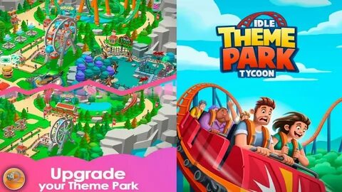 Idle theme park мод