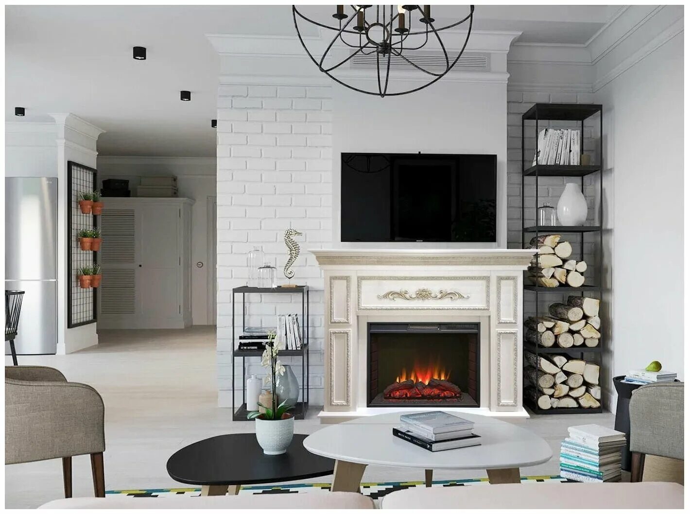 электрокамин flamekamin