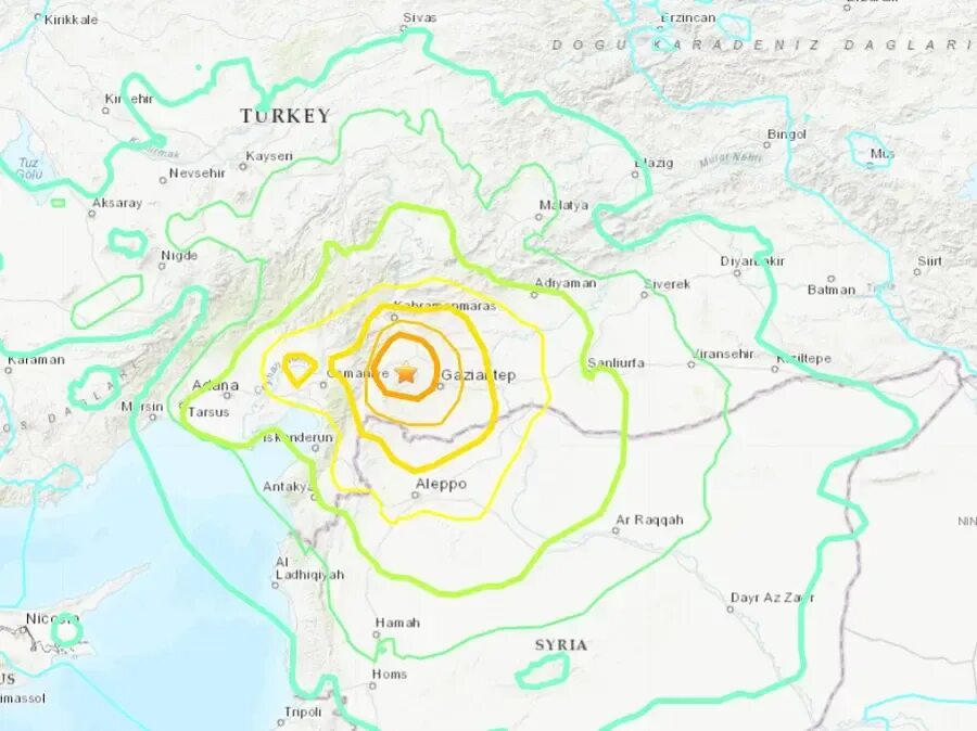 Карта где произошли землетрясения. Землетрясение в Турции 2023 на карте. Территория землетрясения в Турции и Сирии на карте. Землетрясения в Турции 2024 карта. Землетрясение в Турции на карте.