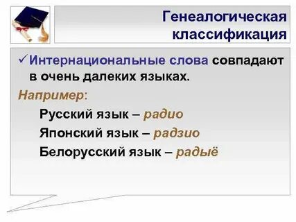 Интернациональные слова в английском