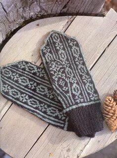 Старинные варежки