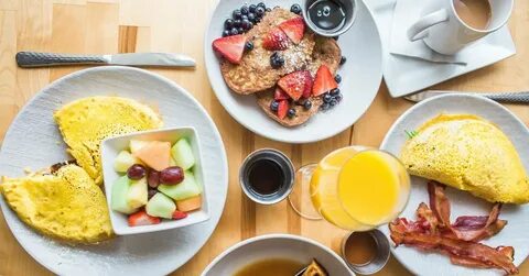 To enjoy breakfast