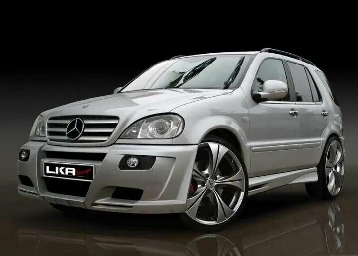 Мл 163 тюнинг фото Кто то спер мою идею насчет разширители арок) Mercedes-Benz M-Class (W163), 3,