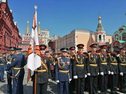 Участие в параде 9 мая