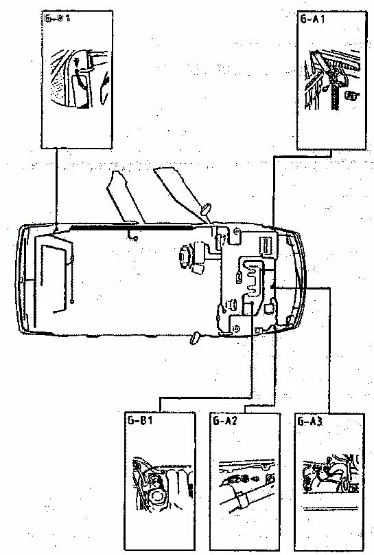 Расположение точек массы двигателя вольво 850 FM Electrical distribution central (battery box) Volvo Impact online
