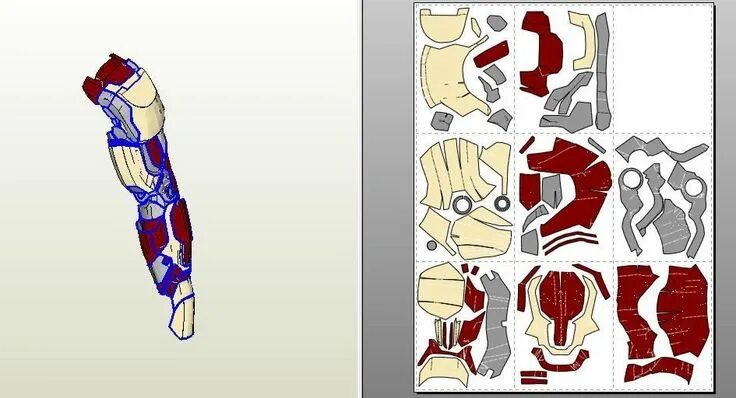 Question about War Machine helmet pepakura RPF Costume and Prop Maker Community