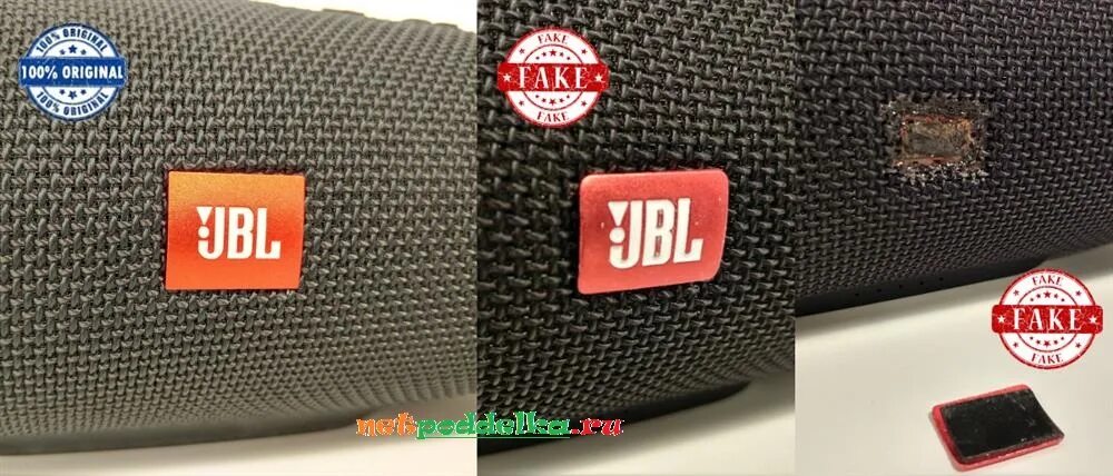 JBL отличить оригинал.