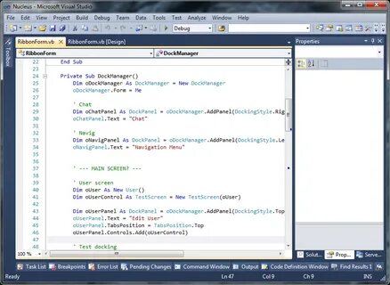 Visual studio создание бд