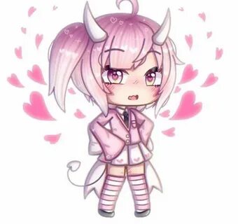 Нарисованные gacha девочке