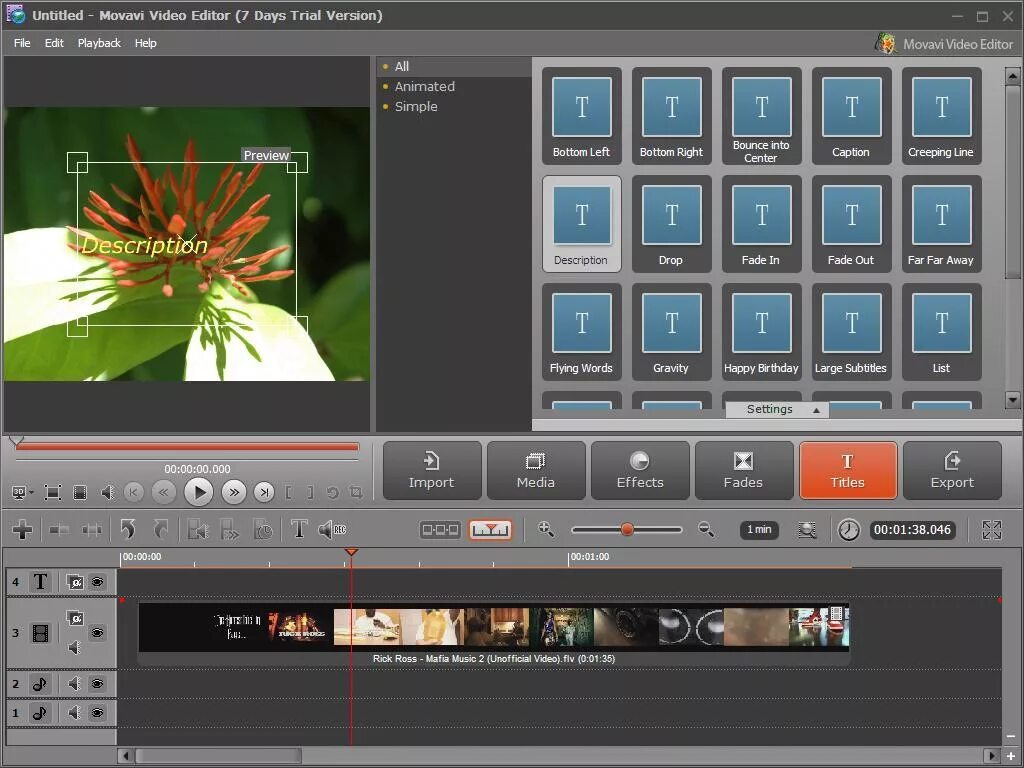 Movavi video editor 24.2