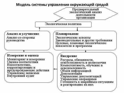 Система органов управления окружающей средой