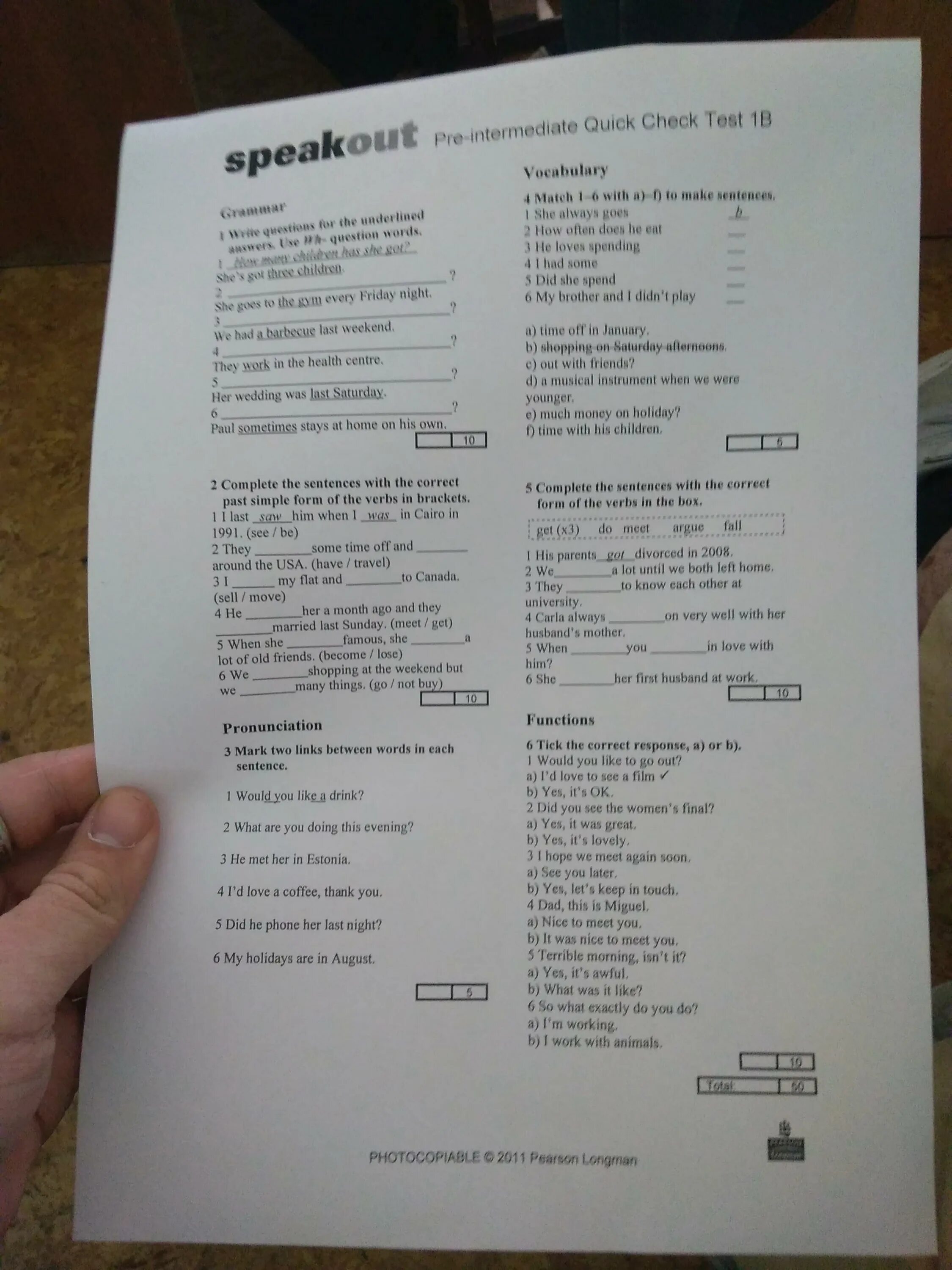 Final test 2. Speakout pre Intermediate Test Unit 2. Speakout pre Intermediate Unit Test 3 ответы. Speakout pre-Intermediate Unit 5 Test. Speakout preintermedale Tests answer Key 3.